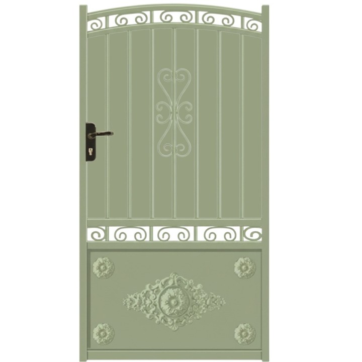 PORTAIL ALUMINIUM BATTANT INGRES- portail aluminium