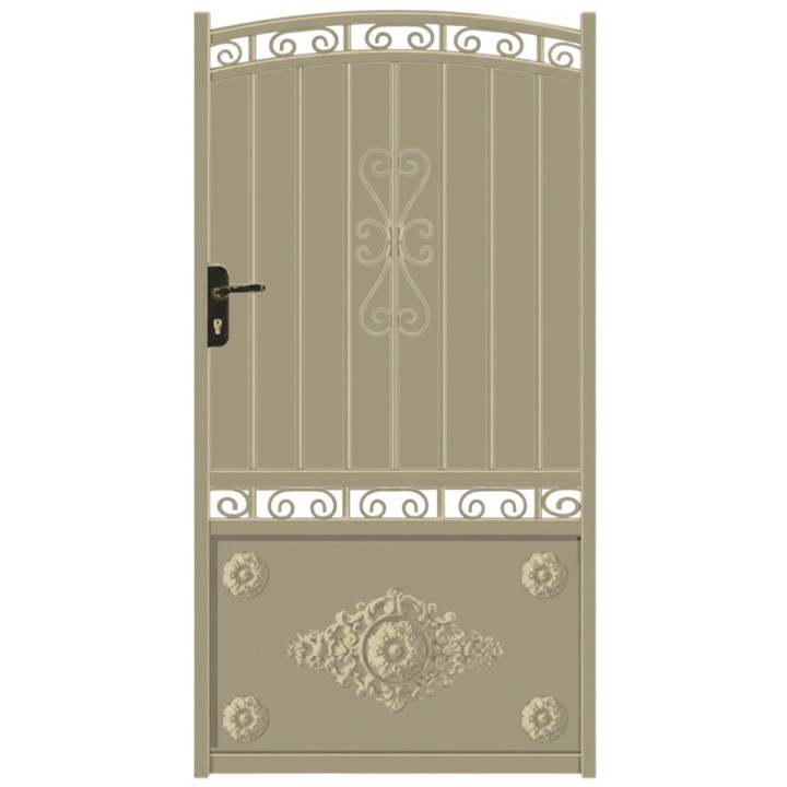 PORTAIL ALUMINIUM BATTANT INGRES- portail aluminium