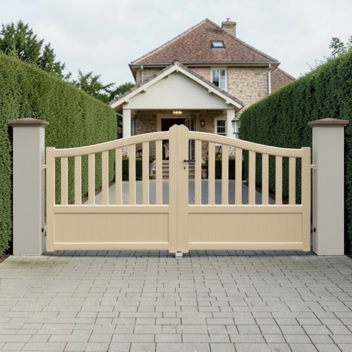 PORTAIL ALUMINIUM BATTANT SILLAGE - portail aluminium contemporain