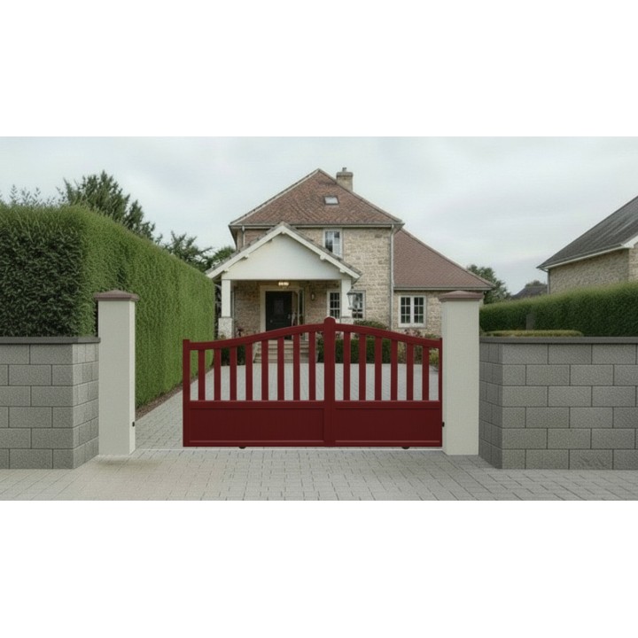 PORTAIL ALUMINIUM COULISSANT SILLAGE - portail aluminium sur mesure