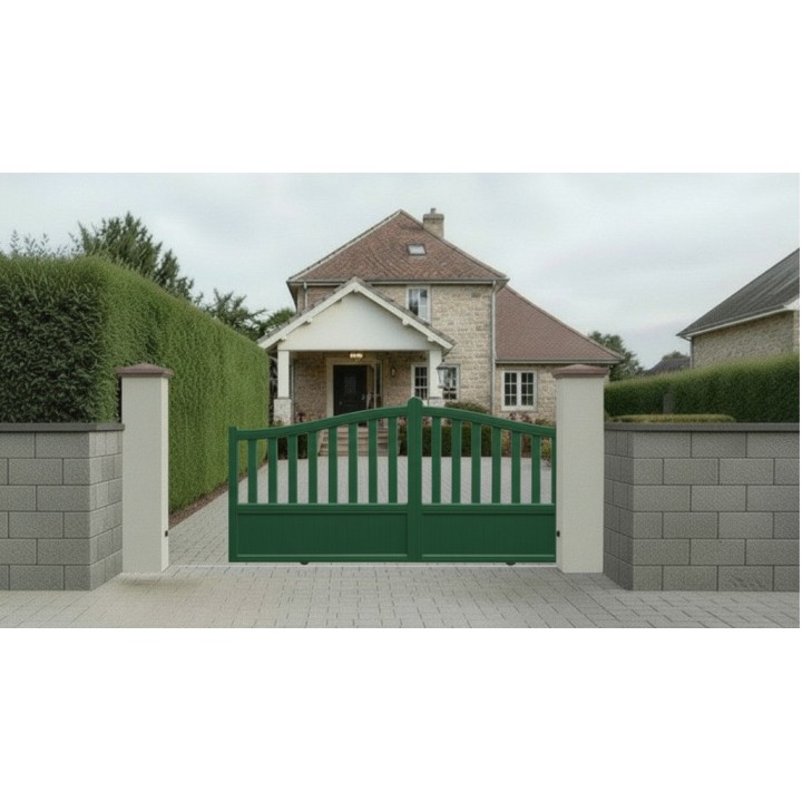 PORTAIL ALUMINIUM COULISSANT SILLAGE - portail aluminium sur mesure