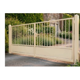 PORTAIL ALUMINIUM BATTANT MORISOT- portail aluminium