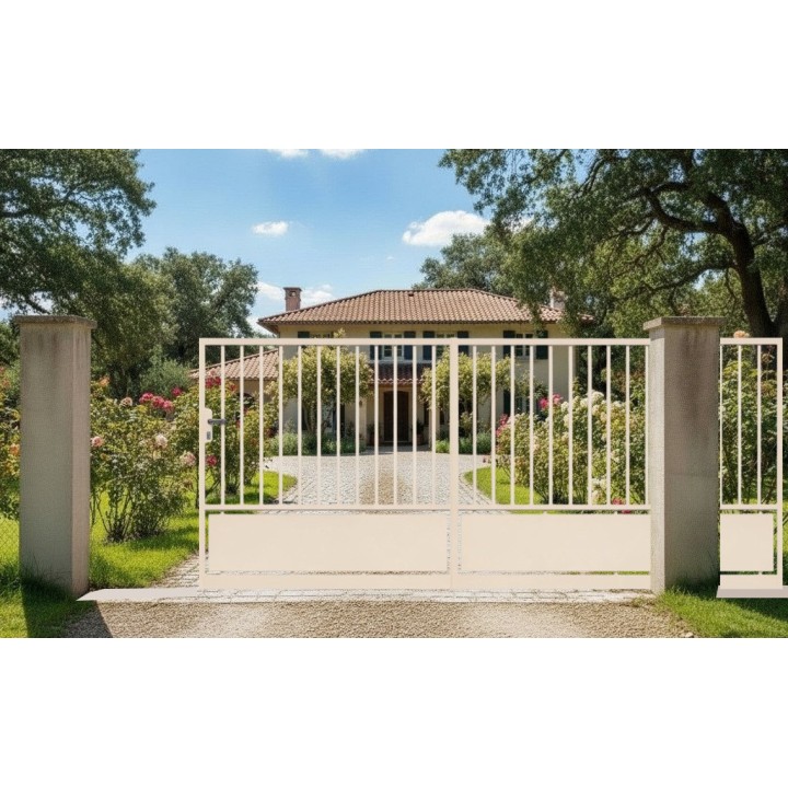PORTAIL BATTANT MORISOT- portail aluminium