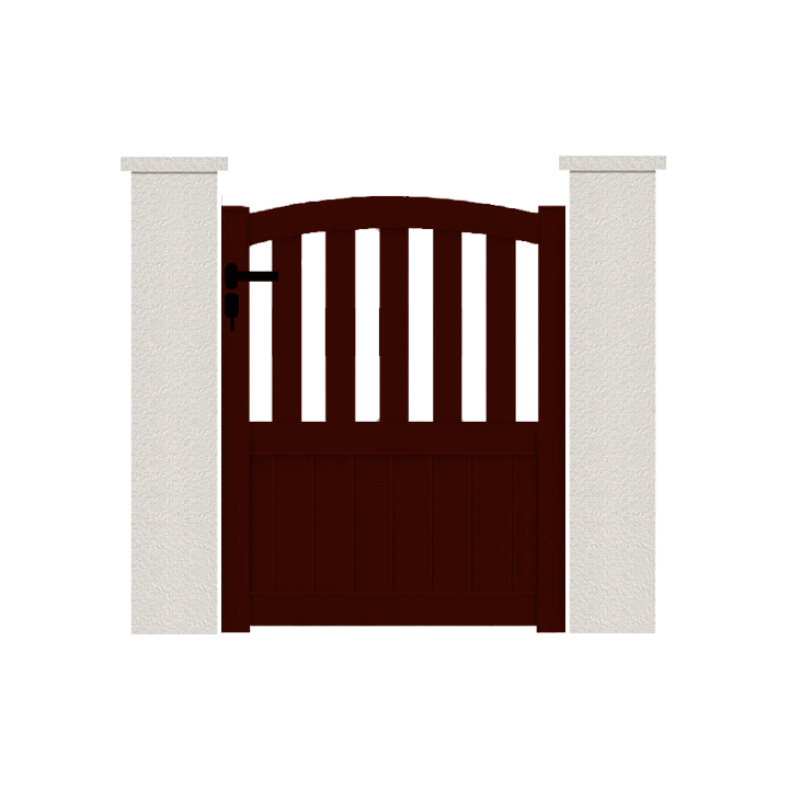 PORTILLON ALUMINIUM SILLAGE - portillon contemporain alu