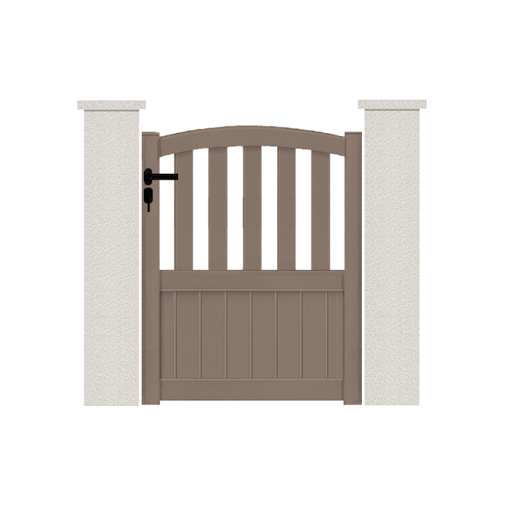PORTILLON ALUMINIUM SILLAGE - portillon contemporain alu