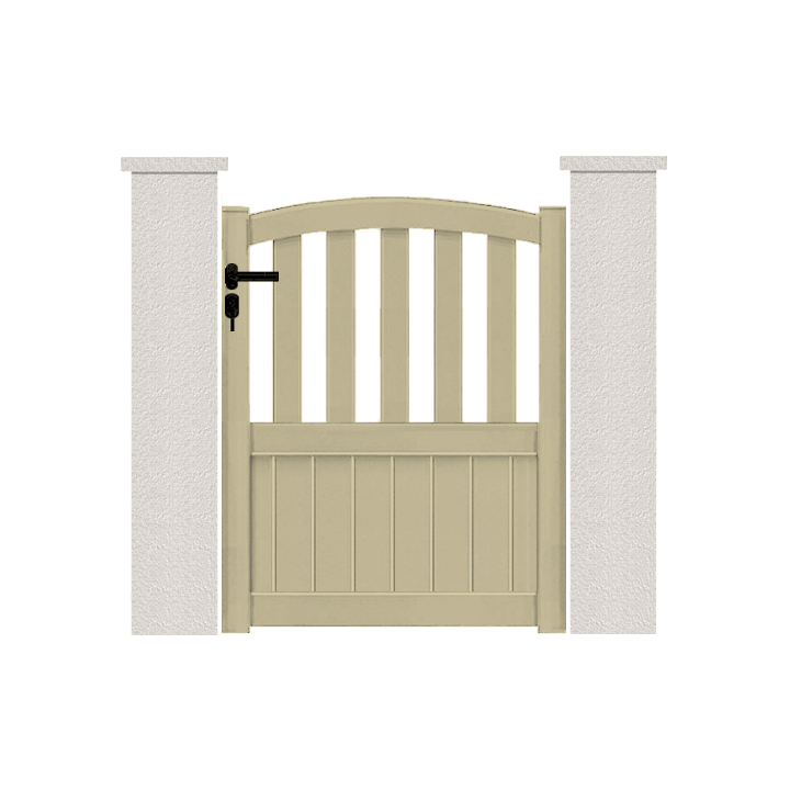 PORTILLON ALUMINIUM SILLAGE - portillon contemporain alu