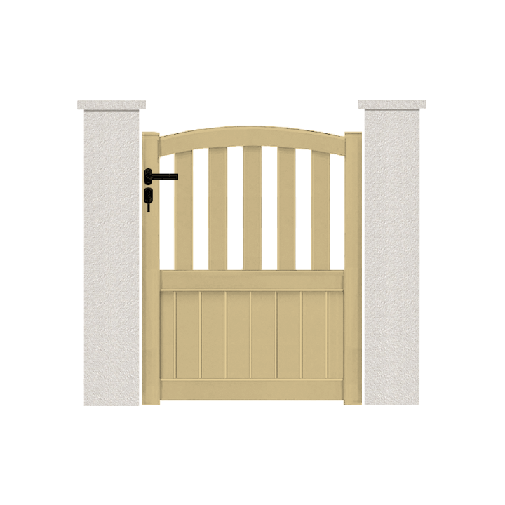 PORTILLON ALUMINIUM SILLAGE - portillon contemporain alu