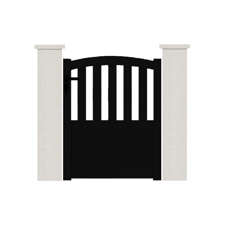 PORTILLON ALUMINIUM SILLAGE - portillon contemporain alu