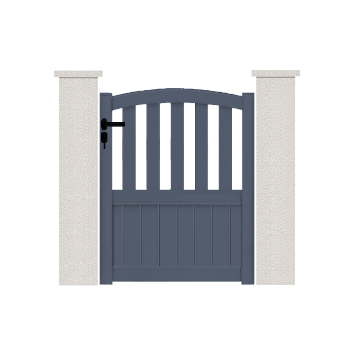 PORTILLON ALUMINIUM SILLAGE - portillon contemporain alu