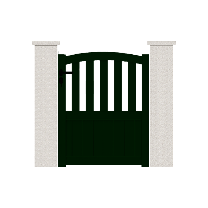 PORTILLON ALUMINIUM SILLAGE - portillon contemporain alu