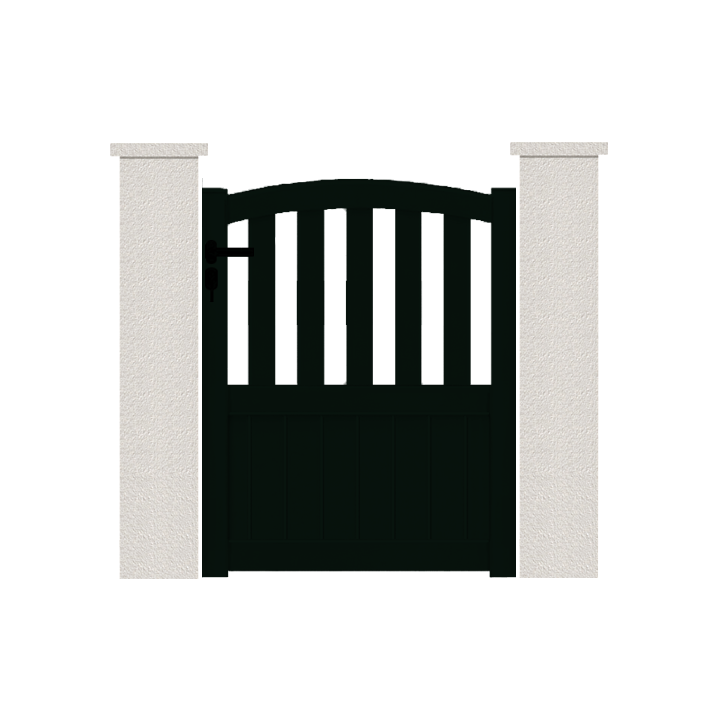 PORTILLON ALUMINIUM SILLAGE - portillon contemporain alu