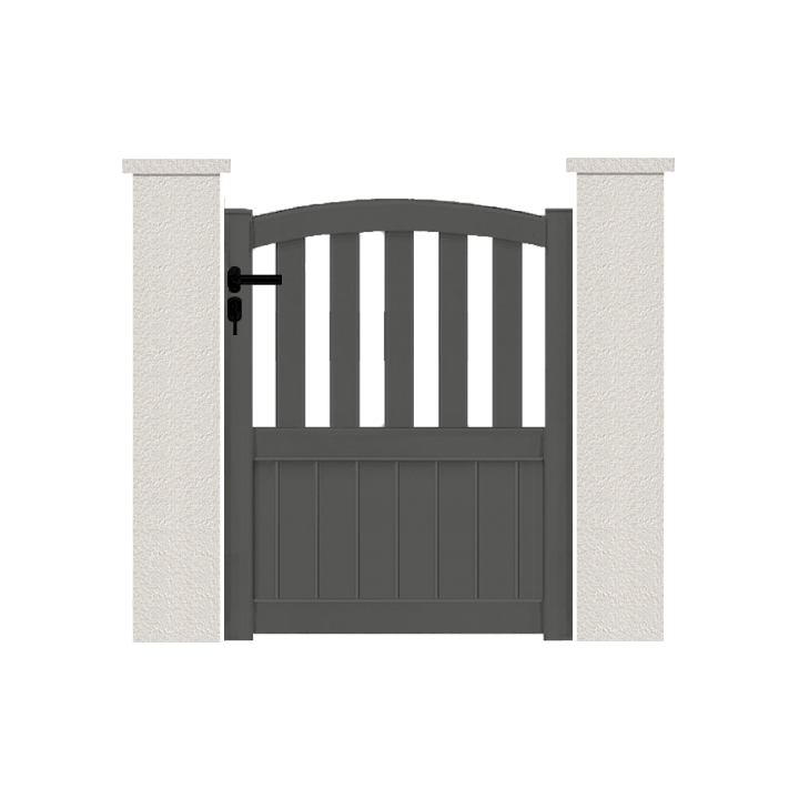 PORTILLON ALUMINIUM SILLAGE - portillon contemporain alu