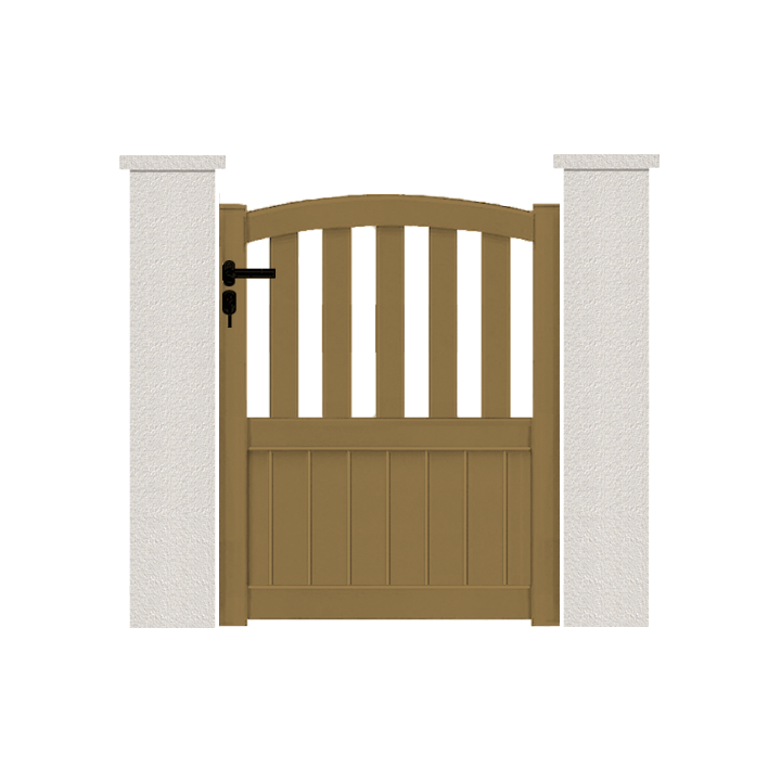 PORTILLON ALUMINIUM SILLAGE - portillon contemporain alu