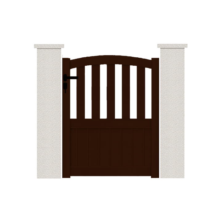 PORTILLON ALUMINIUM SILLAGE - portillon contemporain alu