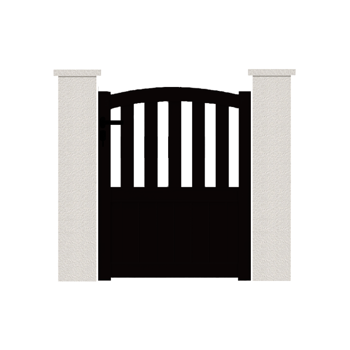 PORTILLON ALUMINIUM SILLAGE - portillon contemporain alu