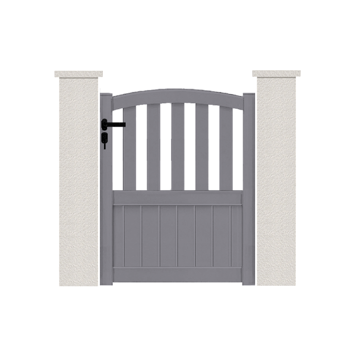 PORTILLON ALUMINIUM SILLAGE - portillon contemporain alu