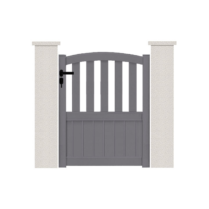 PORTILLON ALUMINIUM SILLAGE - portillon contemporain alu
